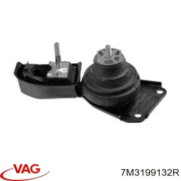 Права подушка двигуна VAG 7M3199132R ціна, від 347.39 USD