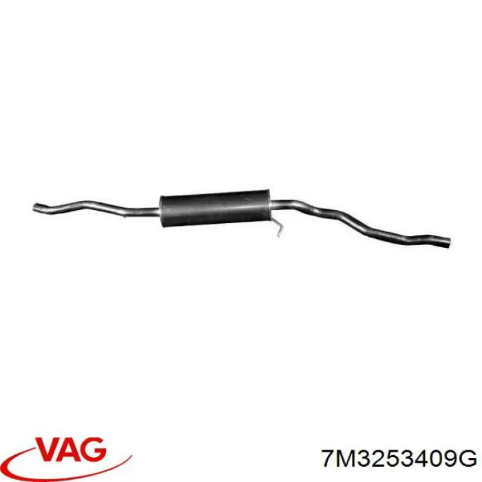 Купити 7M3253409G VAG Вихлоп