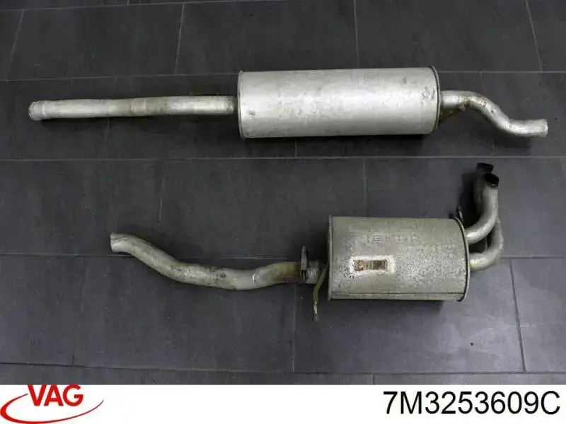 7M3253609C VAG Глушилка задня