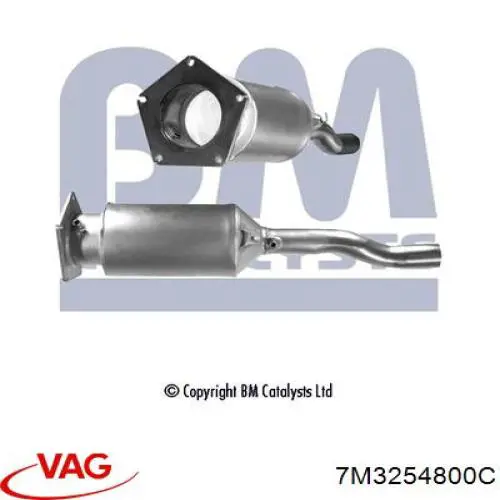 7M3254800C VAG Фільтр ДПФ