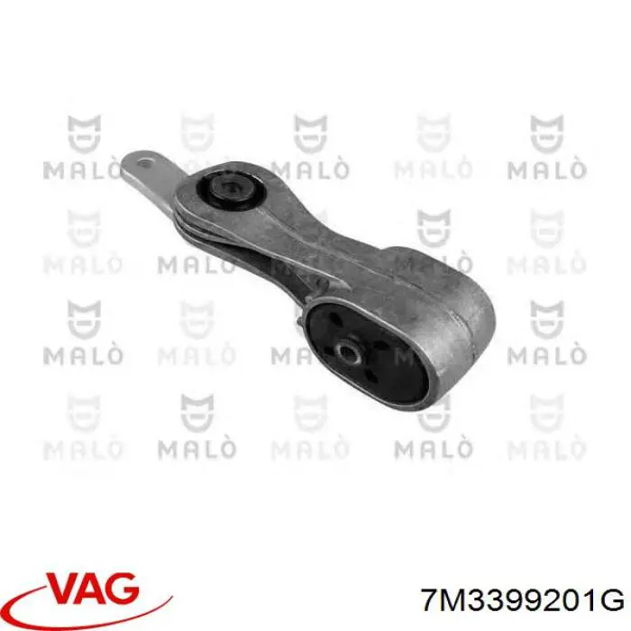 Подушка (опора) двигуна, задня VAG 7M3399201G ціна, від 40.75 USD