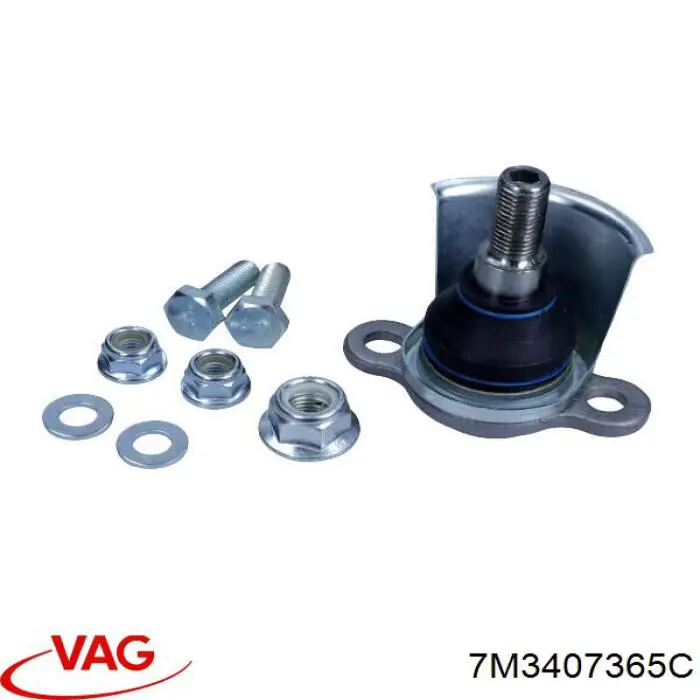 Купити 7M3407365C VAG Кульова опора, нижня