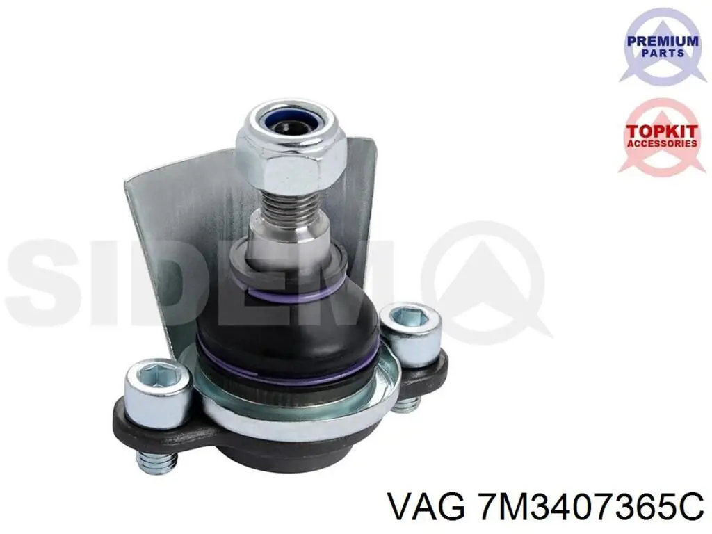 Кульова опора, нижня VAG 7M3407365C ціна, від 12.73 USD
