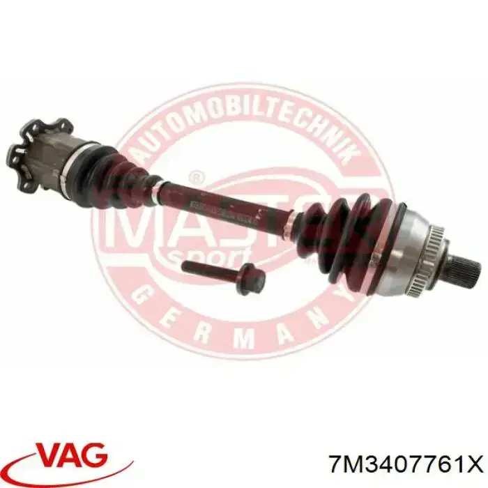 Купити 7M3407761X VAG Ліва піввісь