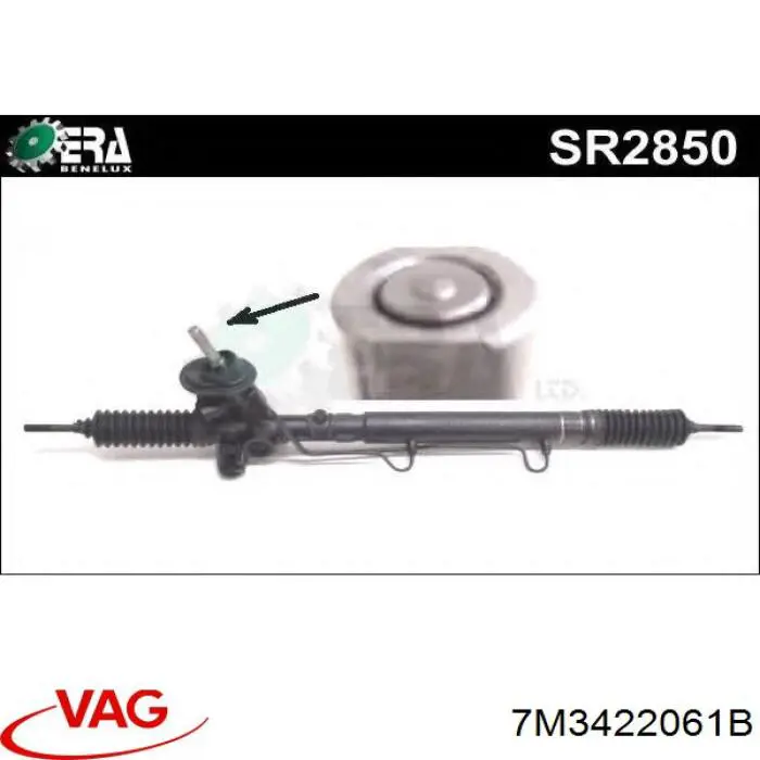 Купити 7M3422061B VAG Рульова рейка