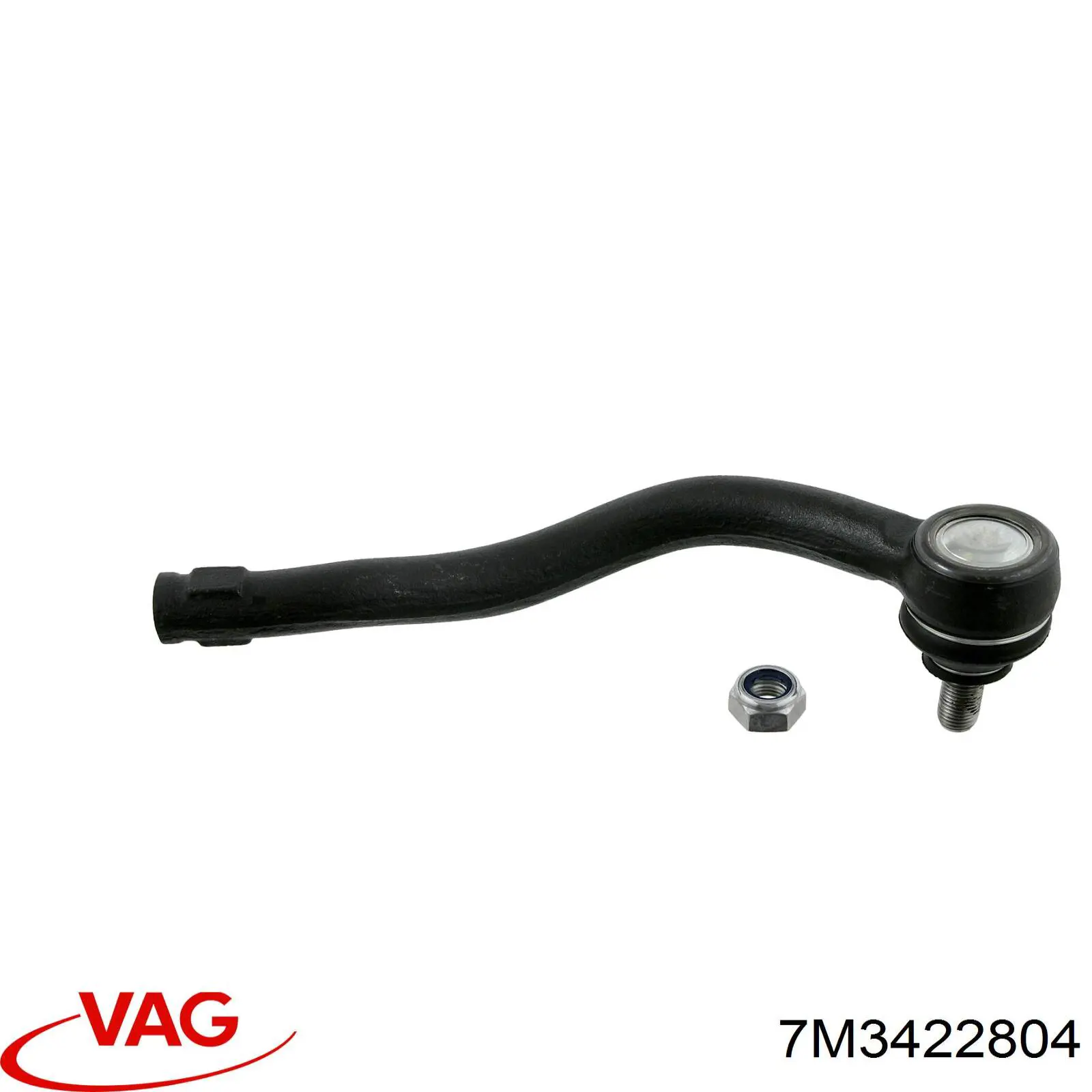 Купити 7M3422804 VAG Тяга рульова в зборі, права