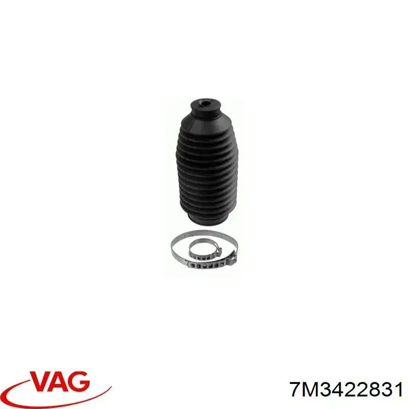 Пильник рульової тяги VAG 7M3422831 ціна, від 6.97 USD