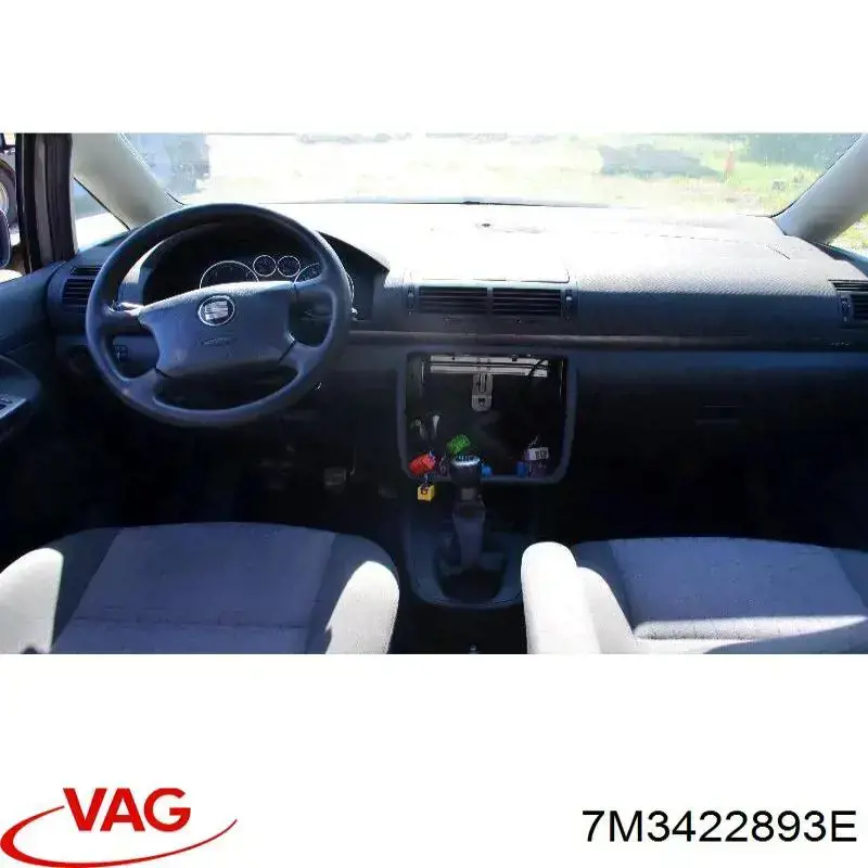 Купити 7M3422893E VAG Шланг ГПК, високого тиску рейки керма