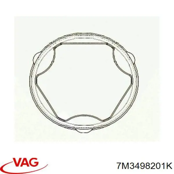 Купити 0036387 GKN-Spidan Пильник ШРКШ внутрішній, лівий
