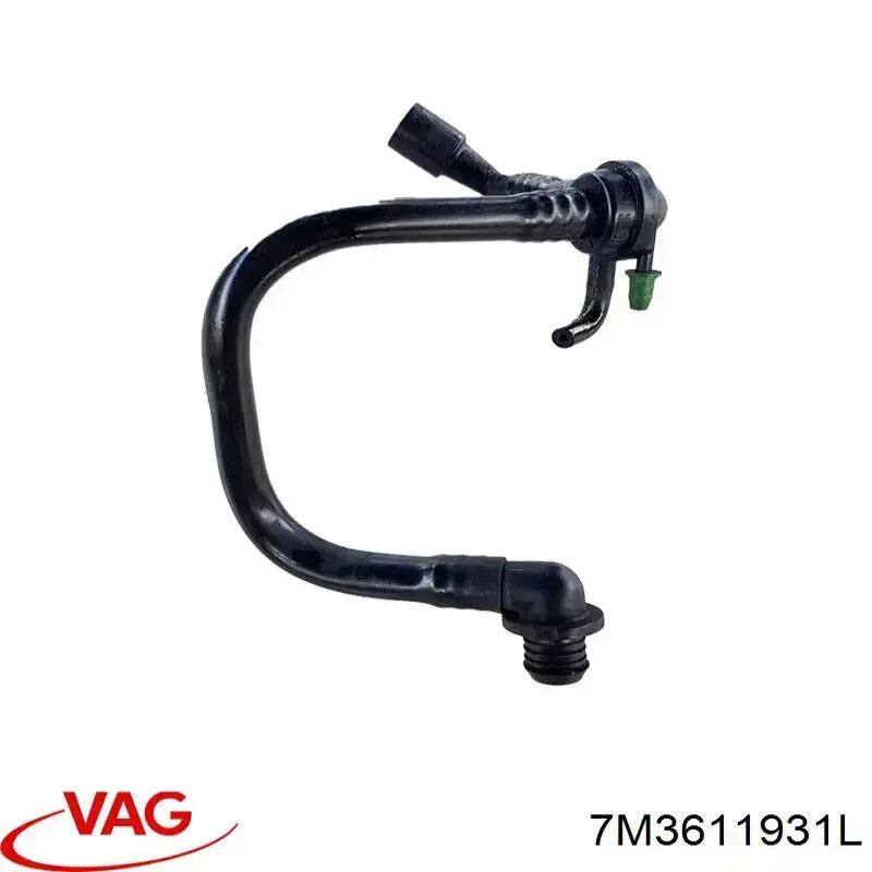 Купити 7M3611931T VAG Шланг (патрубок) вакуумного насоса