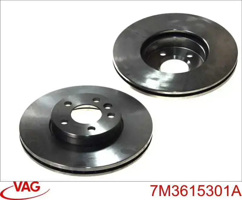 Диск переднього гальма VAG 7M3615301A ціна, від 48.13 USD