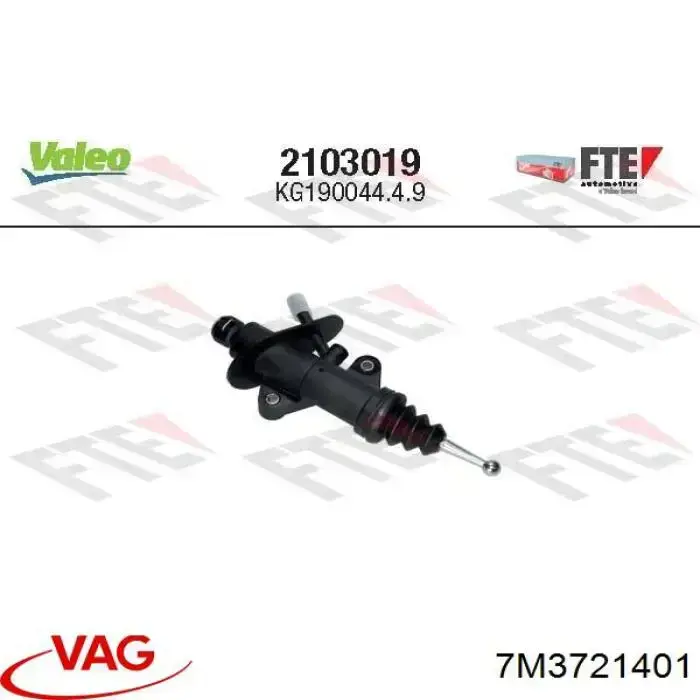 Купити 7M3721401 VAG Головний циліндр зчеплення