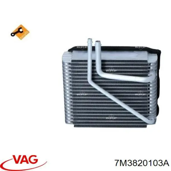 7M3820103A VAG радіатор кондиціонера салонний, випарник