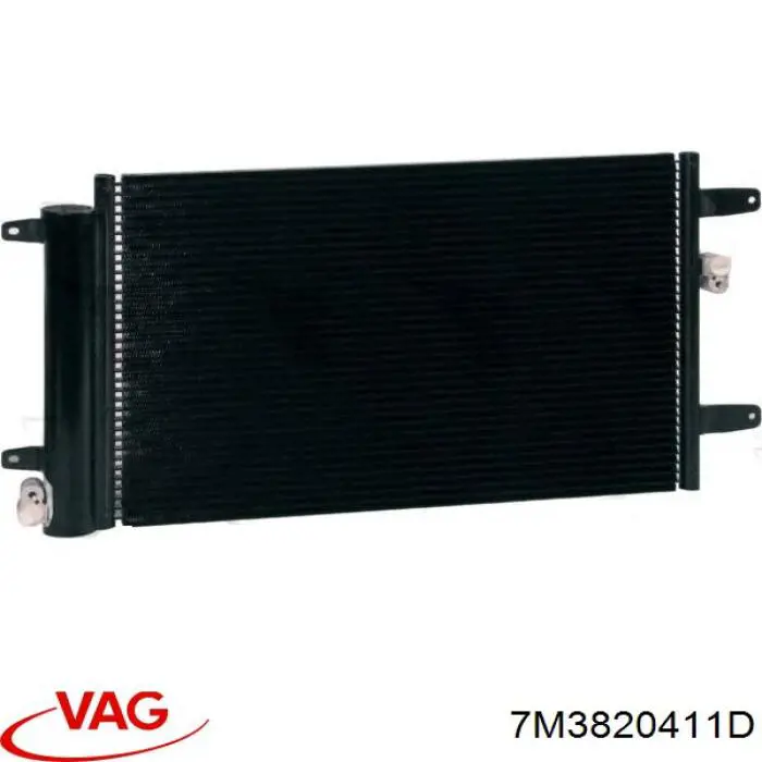 Купити 7M3820411D VAG Радіатор системи охолодження кондиціонера