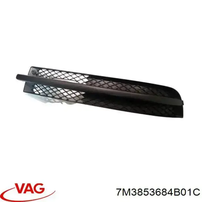 7M3853684B01C VAG Заглушка протитуманки передньої правої