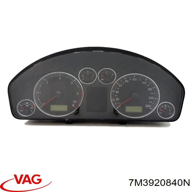 7M3920840N VAG Щиток приладів додатковий