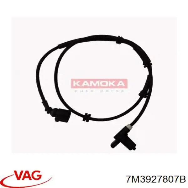Купити 7M3927807B VAG Датчик АБС (ABS) задній, лівий