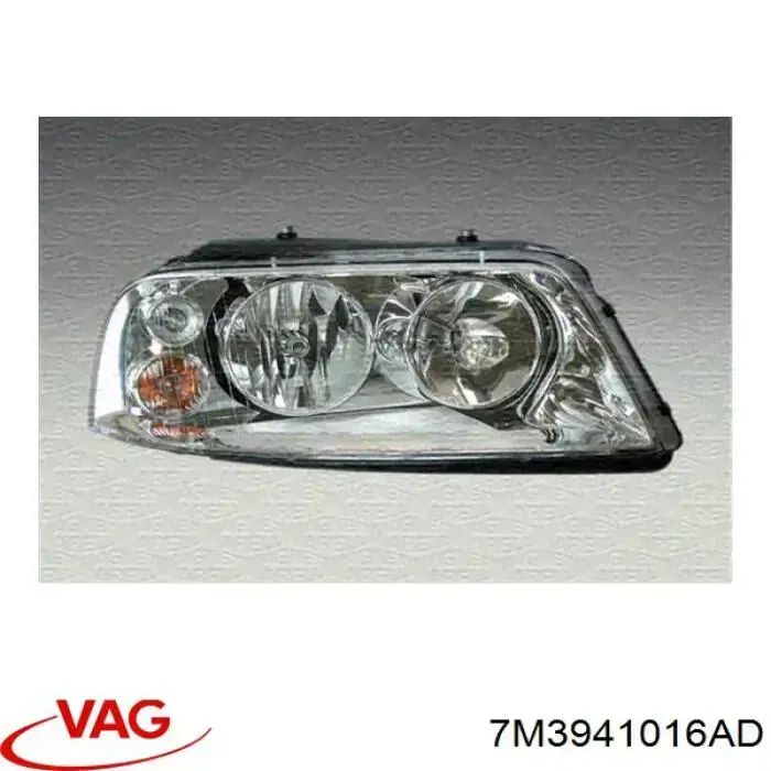 Купити 7M3941016AD VAG Права блок фара