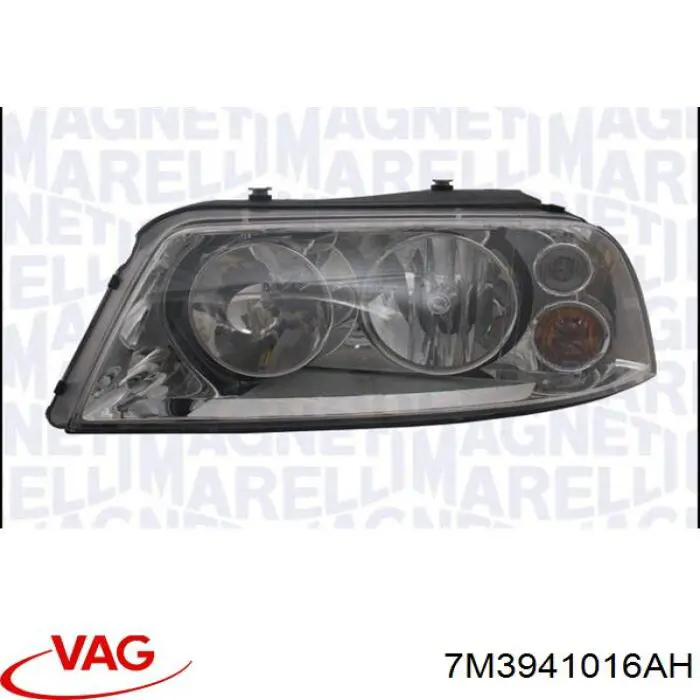 Купити 7M3941016AH VAG Права блок фара