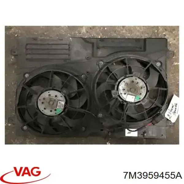 Вентилятор радіатора VAG 7M3959455A ціна, від 31.04 USD