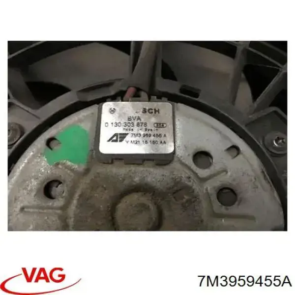 Вентилятор радіатора VAG 7M3959455A ціна, від 38.71 USD