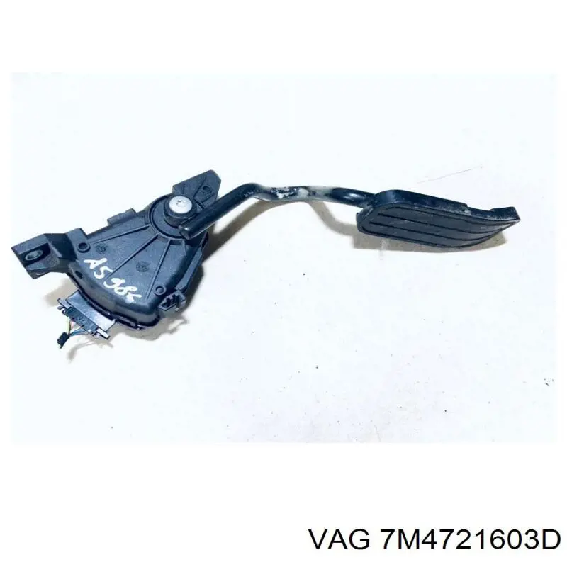 Підаль газу VAG 7M4721603D ціна, від 42.67 USD