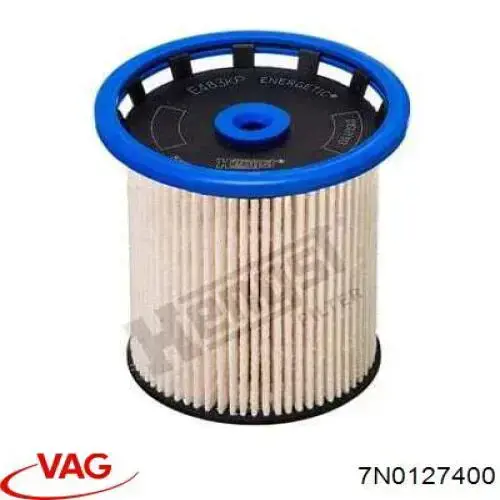 Фільтр тонкого очищення палива VAG 7N0127400 ціна, від 15.07 USD