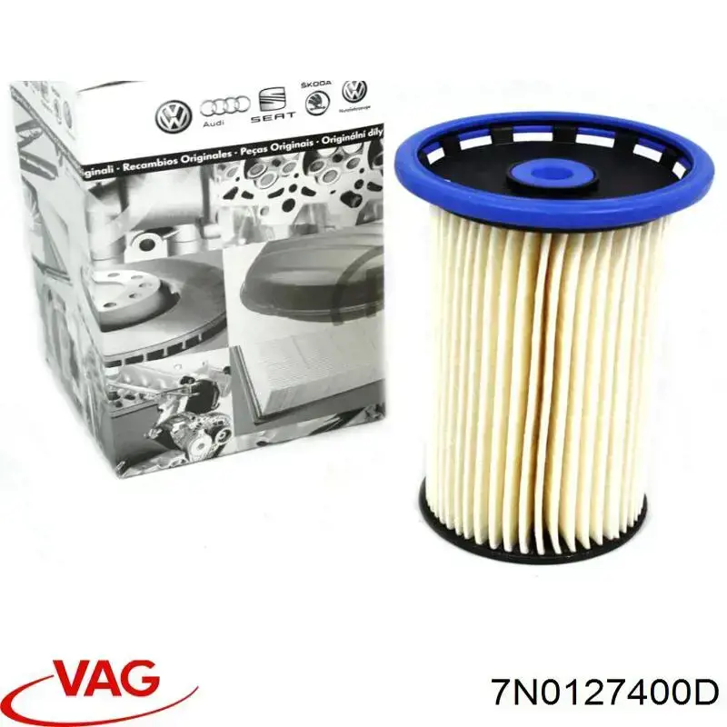 Купити 7N0127400D VAG Фільтр-відстійник палива грубої очистки
