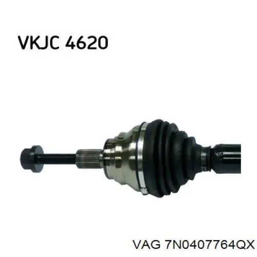 7N0407764Q VAG Привід передній правий