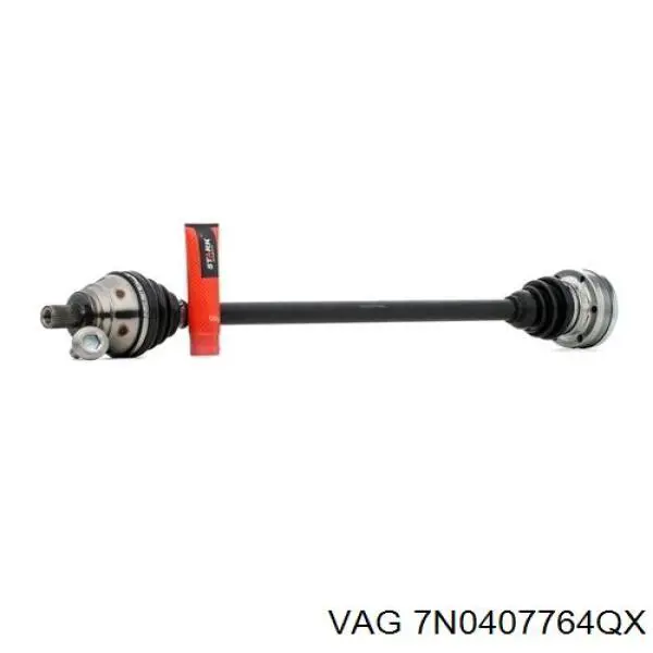 Піввісь передня, права VAG 7N0407764Q ціна, від 126.98 USD