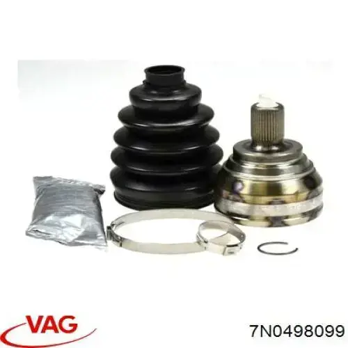 Граната колісна VAG 7N0498099 ціна, від 50.13 USD