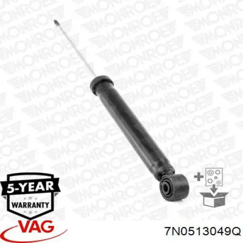 Задній амортизатор VAG 7N0513049Q