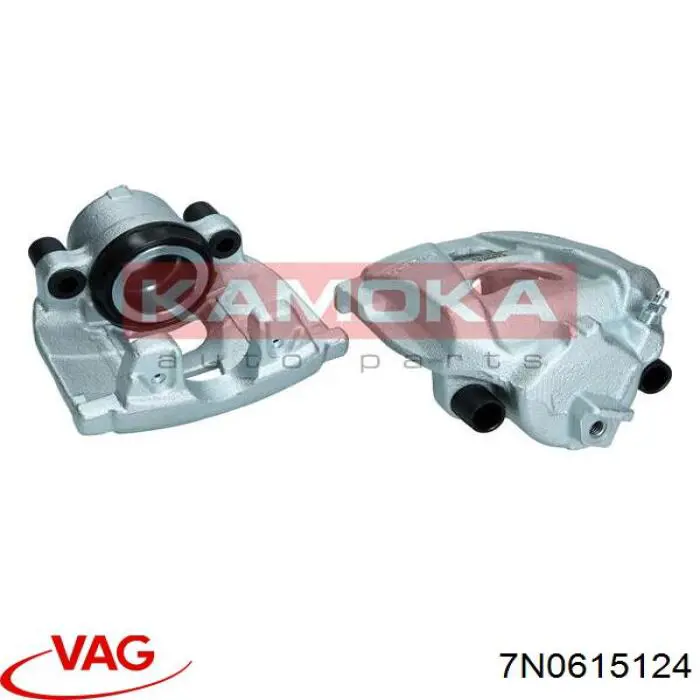 Купити 7N0615124 VAG Супорт гальмівний передній правий