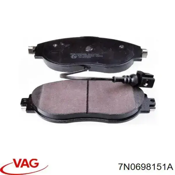 Тормозні колодки VAG 7N0698151A