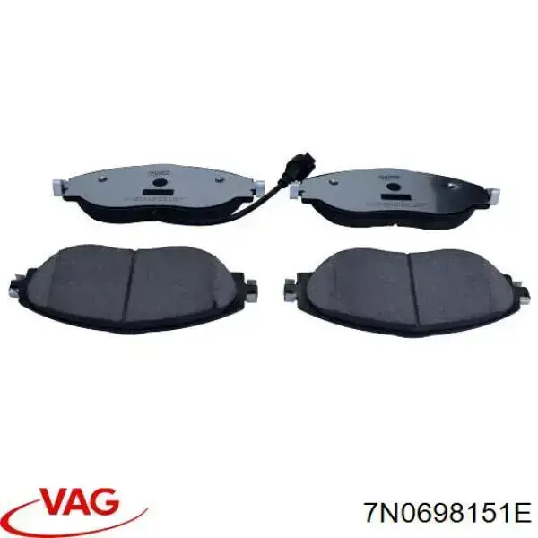 Гальмівні колодки VAG 7N0698151E ціна, від 48.45 USD