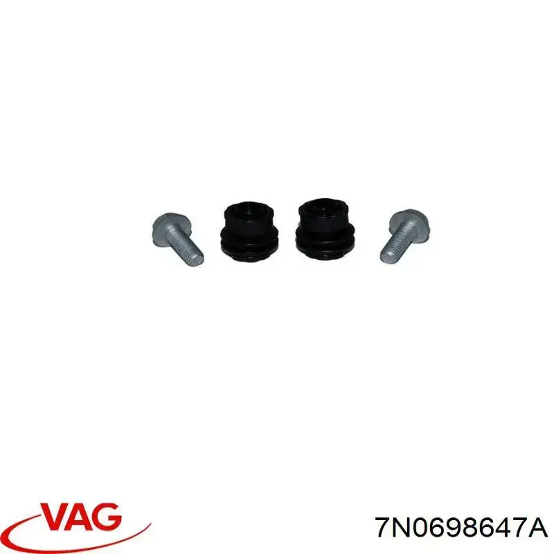 Ремкомплект супорту гальмівного заднього VAG 7N0698647A ціна, від 9.50 USD
