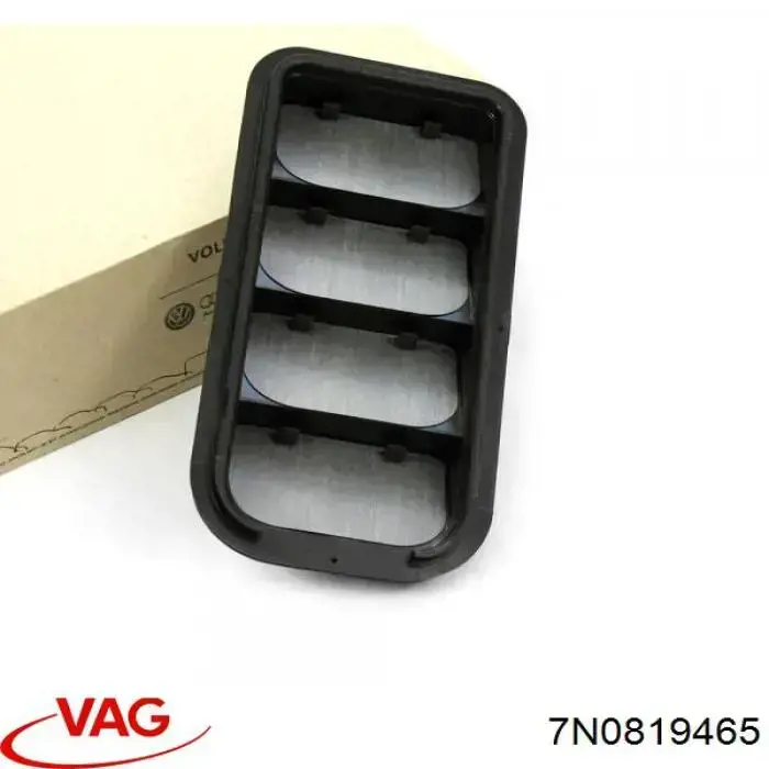 7N0819465 VAG Решітка вентиляційна задня