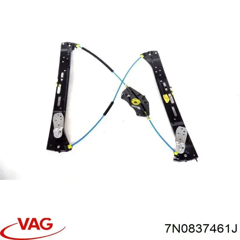 Купити 7N0837461F VAG Механізм стеклопідйомника водійських дверей