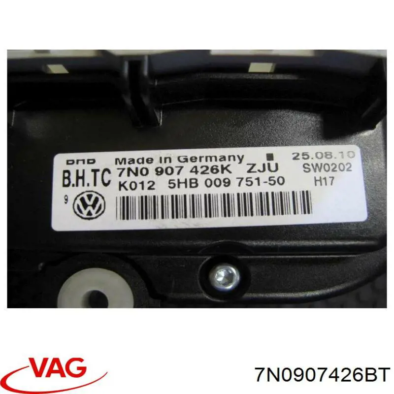 7N0907426BT VAG Механізм управління кондиціонером