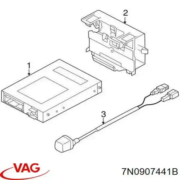 Купити 7N0907441B VAG 