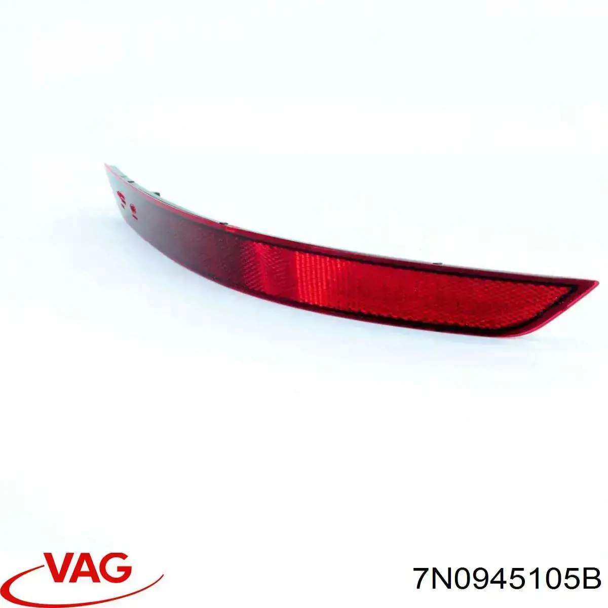 Купити 7N0945105B VAG Лівий відбивач заднього бампера