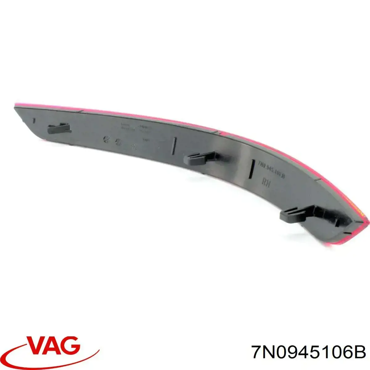 Катафот (відбивач) заднього бампера, правий 7N0945106 VAG