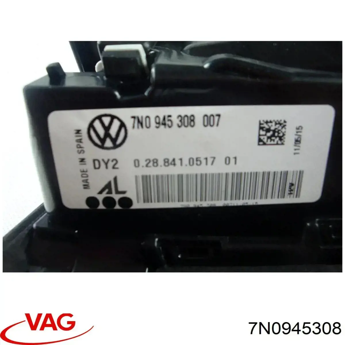 7N0945308 VAG Ліхтар задній правий, внутрішній