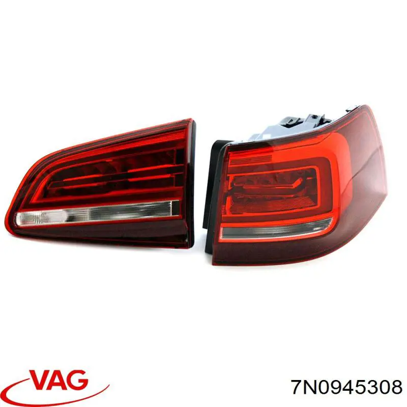 Фара задня права внутрішня VAG 7N0945308