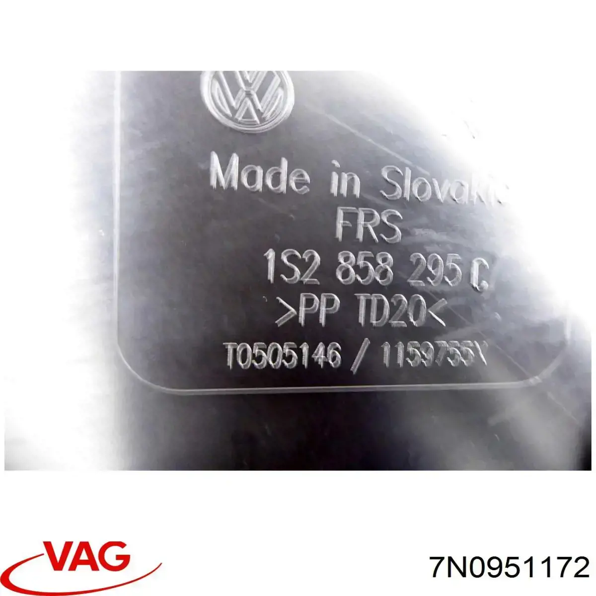  VAG 7N0951172 ціна, від 103.06 USD