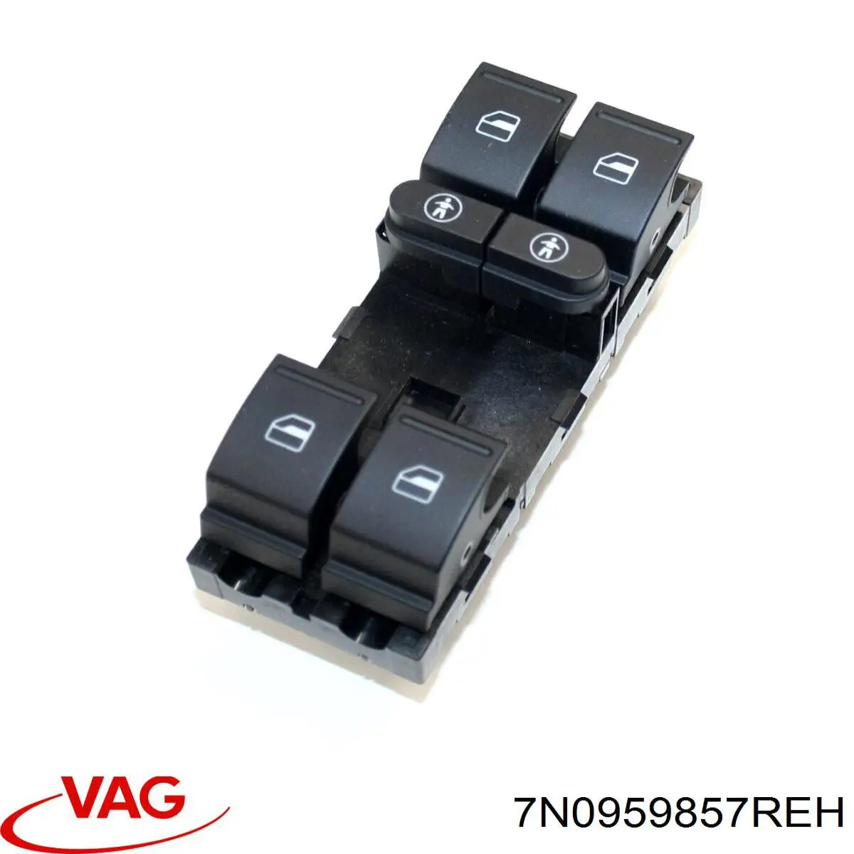 7N0959857REH VAG кнопковий блок керування склопідіймачами передній лівий