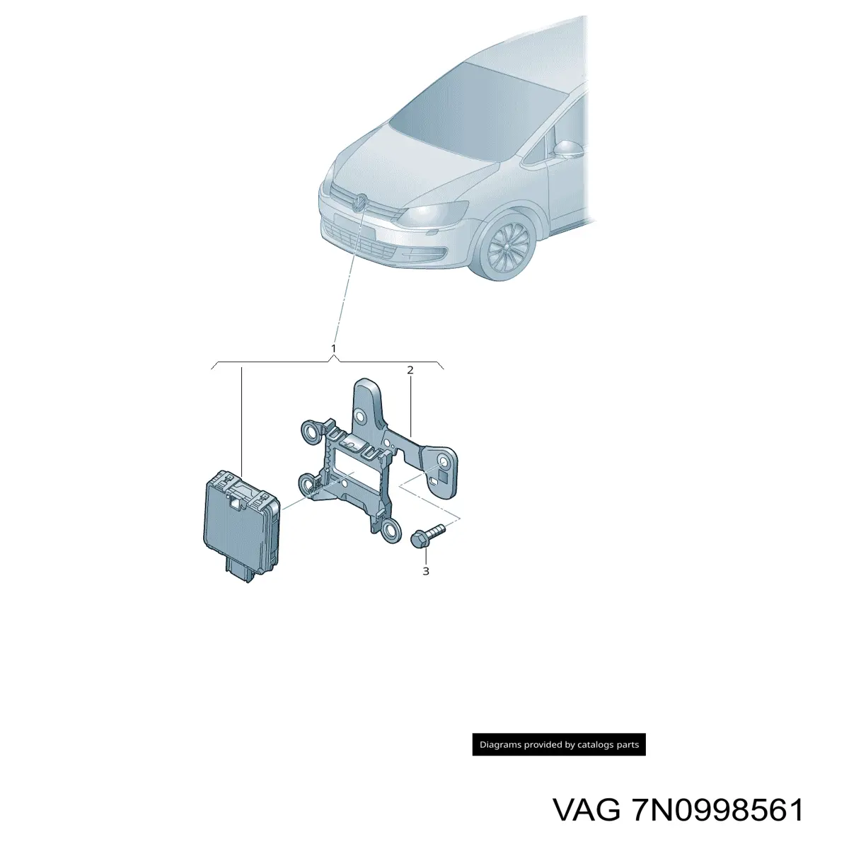 7N0998561 VAG 