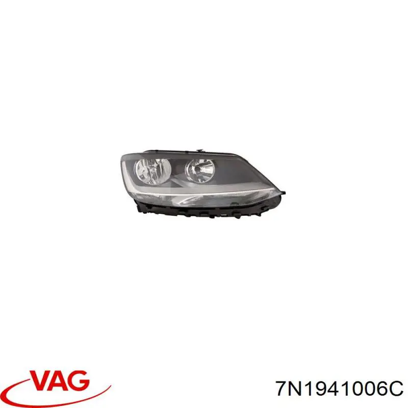 7N1941006C VAG Основна фара - вставка