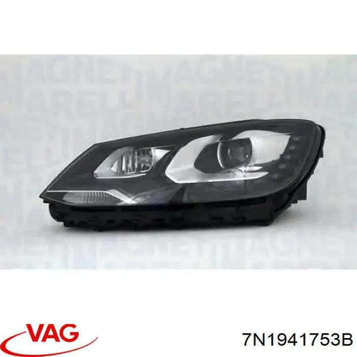 Фари VAG 7N1941753B ціна, від 791.76 USD