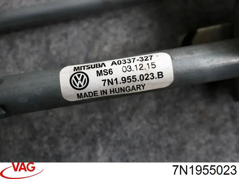 7N1955023 VAG Трапеція склоочисника